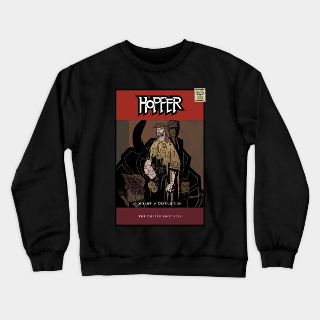 Hopper Crewneck Sweatshirt by opiester